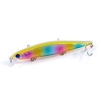7x Popper Minnow 11cm Fishing Lure Lures Surface Tackle Fresh Saltwater Kings Warehouse 