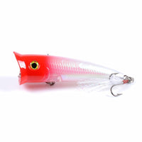 7x Popper Minnow 7.8cm Fishing Lure Lures Surface Tackle Fresh Saltwater Kings Warehouse 