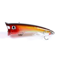 7x Popper Minnow 7.8cm Fishing Lure Lures Surface Tackle Fresh Saltwater Kings Warehouse 