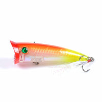 7x Popper Minnow 7.8cm Fishing Lure Lures Surface Tackle Fresh Saltwater Kings Warehouse 