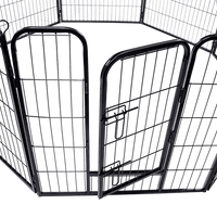 8 Panel Heavy Duty Pet Dog Playpen Puppy Exercise Fence Enclosure Cage Pet Care Kings Warehouse 