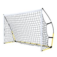 8' x 5' Soccer Football Goal Foot Portable Net Quick Set Up Sports & Fitness Kings Warehouse 