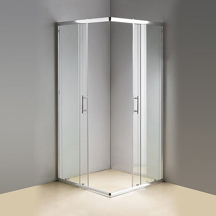 800 x 900mm Sliding Door Nano Safety Glass Shower Screen By Della Francesca Furniture Kings Warehouse 