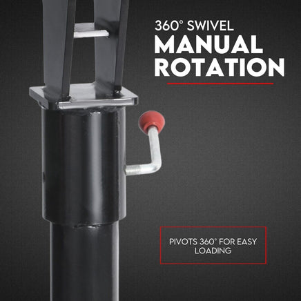 800kg Electric Hoist Winch Crane 12V Swivel Car Truck UTE Lift 360° Pick Up Auto Accessories Kings Warehouse 