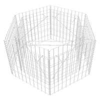 Hexagonal Gabion Raised Bed 100x90x50 cm