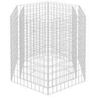 Hexagonal Gabion Raised Bed 100x90x100 cm