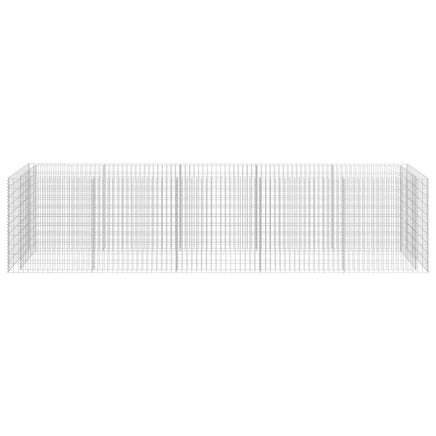 Gabion Raised Bed Galvanised Steel 450x90x100 cm