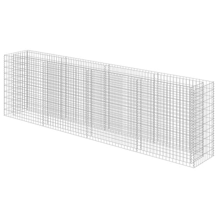 Gabion Raised Bed Galvanised Steel 360x50x100 cm