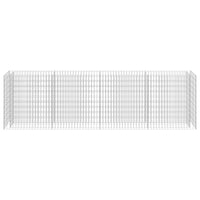 Gabion Raised Bed Galvanised Steel 360x50x100 cm