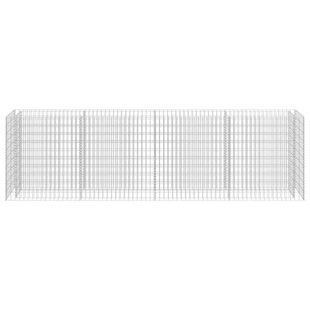 Gabion Raised Bed Galvanised Steel 360x50x100 cm
