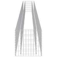 Gabion Raised Bed Galvanised Steel 540x50x50 cm