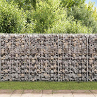 Gabion Wall Galvanised Steel 450x30x100 cm