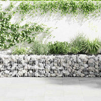Gabion Wall Galvanised Steel 630x30x50 cm