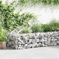 Gabion Wall Galvanised Steel 630x30x50 cm