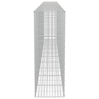 Gabion Wall with Covers Galvanised Steel 600x50x150 cm