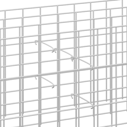 Gabion Hooks 100 pcs Galvanised Steel 30 cm