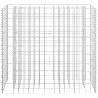 Gabion Raised Bed Galvanised Steel 90x30x90 cm