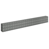 Gabion Raised Bed Galvanised Steel 450x30x60 cm