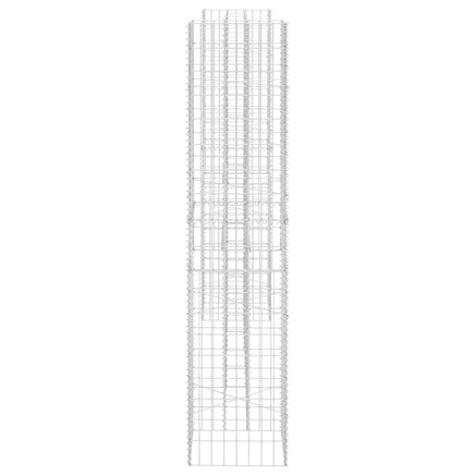 H-Shaped Gabion Planter Steel Wire 260x40x200 cm