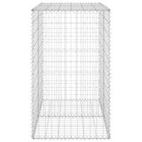 Gabion Wall with Covers Galvanised Steel 100x60x100 cm