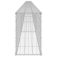 Gabion Wall with Covers Galvanised Steel 900x30x50 cm