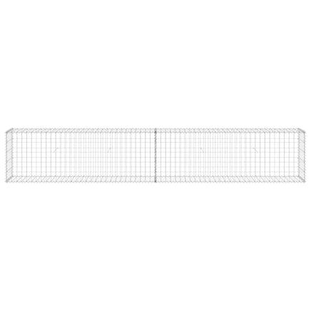 Gabion Wall with Covers Galvanised Steel 300x30x50 cm