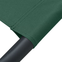 Outdoor Lounge Bed Fabric Green