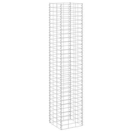 Gabion Raised Beds 3 pcs 30x30x150 cm Iron