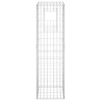 Gabion Basket Post 40x40x140 cm Iron