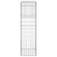Gabion Basket Post 40x40x140 cm Iron