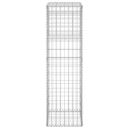 Gabion Basket Post 40x40x140 cm Iron