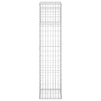 Gabion Basket Post 40x40x180 cm Iron