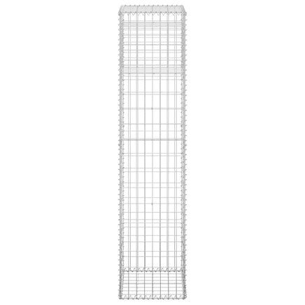 Gabion Basket Post 40x40x180 cm Iron