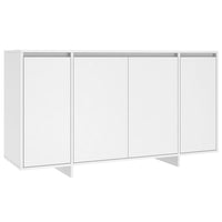Sideboard White 135x41x75 cm Engineered Wood