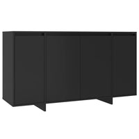 Sideboard Black 135x41x75 cm Engineered Wood