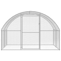 Outdoor Chicken Coop 3x12x2 m Galvanised Steel