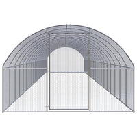 Outdoor Chicken Coop 3x20x2 m Galvanised Steel