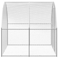 Outdoor Chicken Coop 3x2x2 m Galvanised Steel