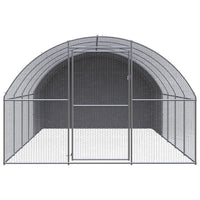 Outdoor Chicken Coop 3x6x2 m Galvanised Steel