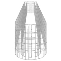 Gabion Raised Bed Galvanised Iron 470x50x50 cm