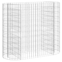 Gabion Raised Bed Galvanised Iron 120x50x100 cm