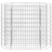 Gabion Raised Bed Galvanised Iron 120x50x100 cm
