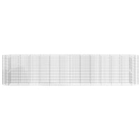 Gabion Raised Bed Galvanised Iron 470x50x100 cm