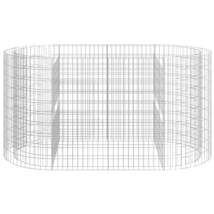 Gabion Raised Bed Galvanised Iron 200x100x100 cm