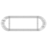 Gabion Raised Bed Galvanised Iron 300x100x100 cm