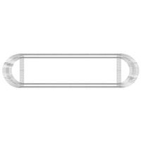 Gabion Raised Bed Galvanised Iron 400x100x100 cm