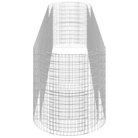 Gabion Raised Bed Galvanised Iron 500x100x100 cm