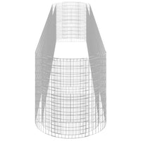 Gabion Raised Bed Galvanised Iron 600x100x100 cm