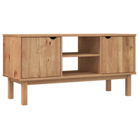 TV Cabinet OTTA 113.5x43x57 cm Solid Wood Pine