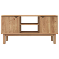 TV Cabinet OTTA 113.5x43x57 cm Solid Wood Pine